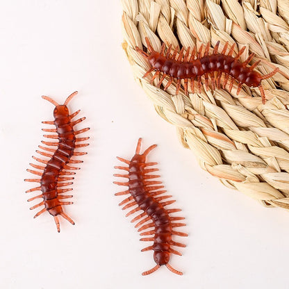 Realistic Fake Cockroach & Bug Prank Toys | Soft Plastic Halloween Gag Props