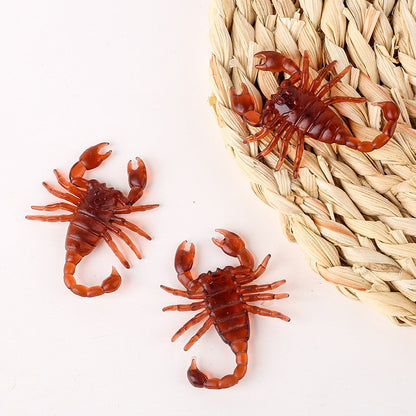 Realistic Fake Cockroach & Bug Prank Toys | Soft Plastic Halloween Gag Props