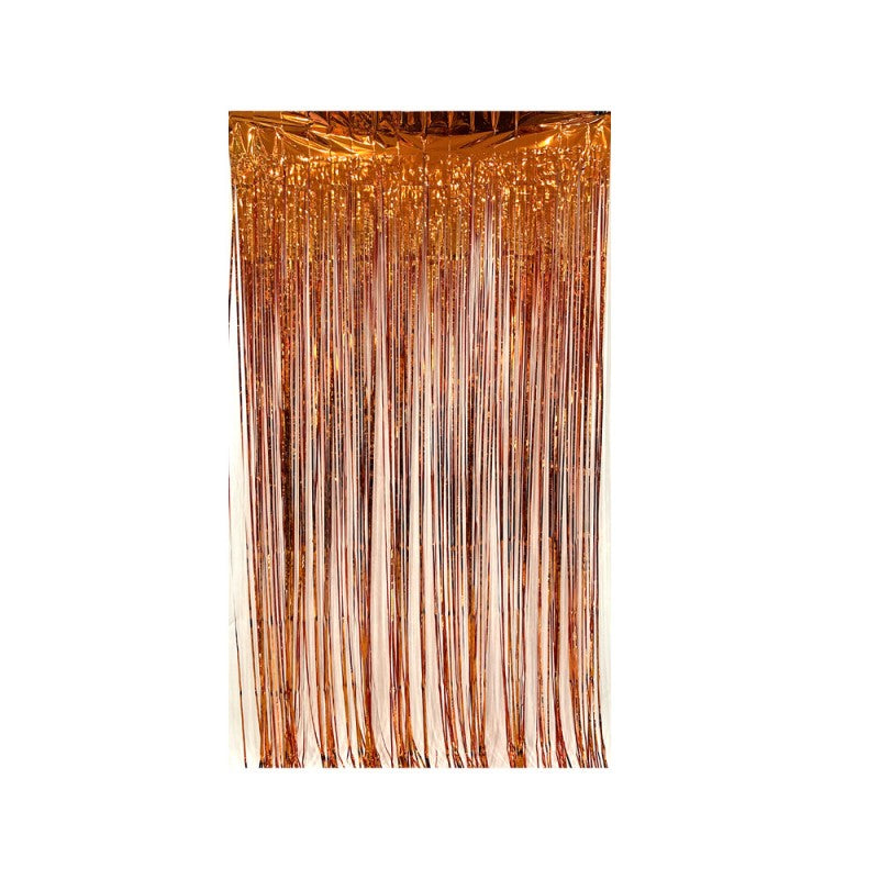 Shiny Tinsel Rain Curtain – Holographic Fringe Door Curtain for Birthday, Wedding & Outdoor Backdrop Decor