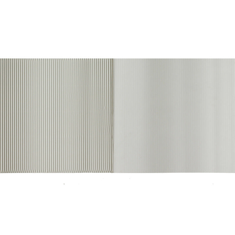 Fluted pizza liner side cross section showing dense fluted ridges