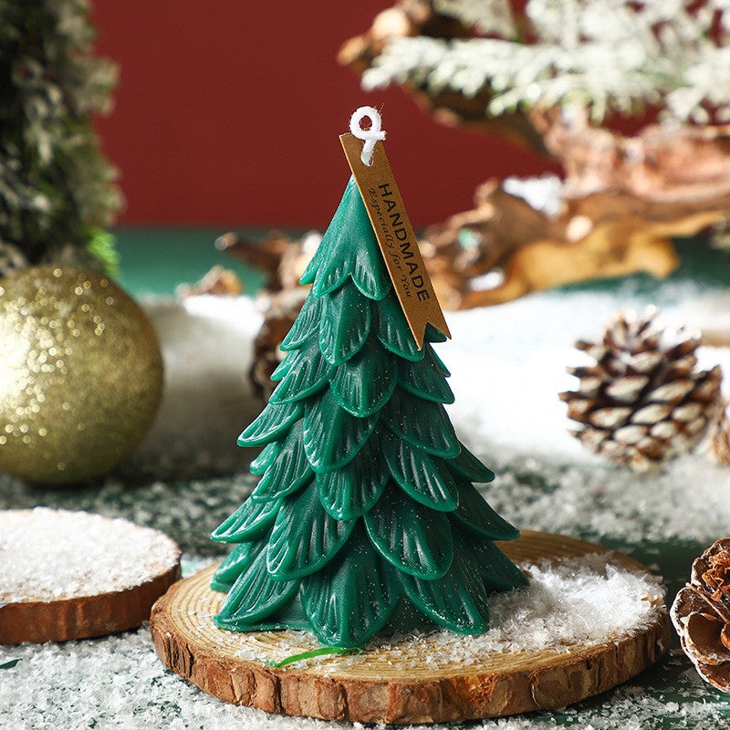 Pine Cone LED Candle Bullet Shape – Flameless Flickering Tealight for Christmas Wedding Party, Centerpiece, Home & Venue Decoration