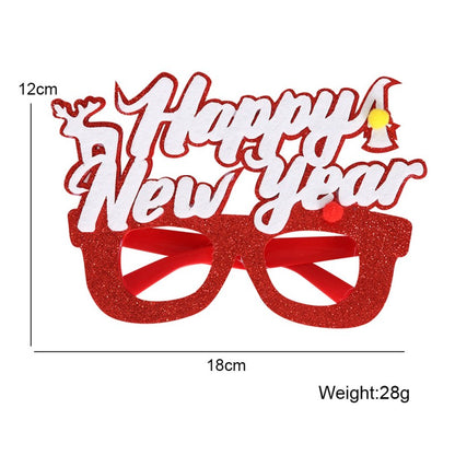 Christmas Party Glasses for Adults & Kids – New Festive Eyewear, Holiday Decoration Glasses for Xmas Gift & Celebration