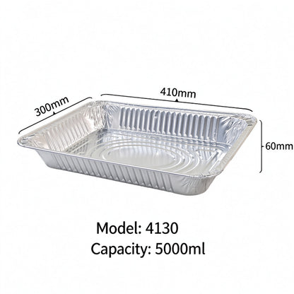 Aluminum foil container 5000ml heavy-duty commercial catering pan