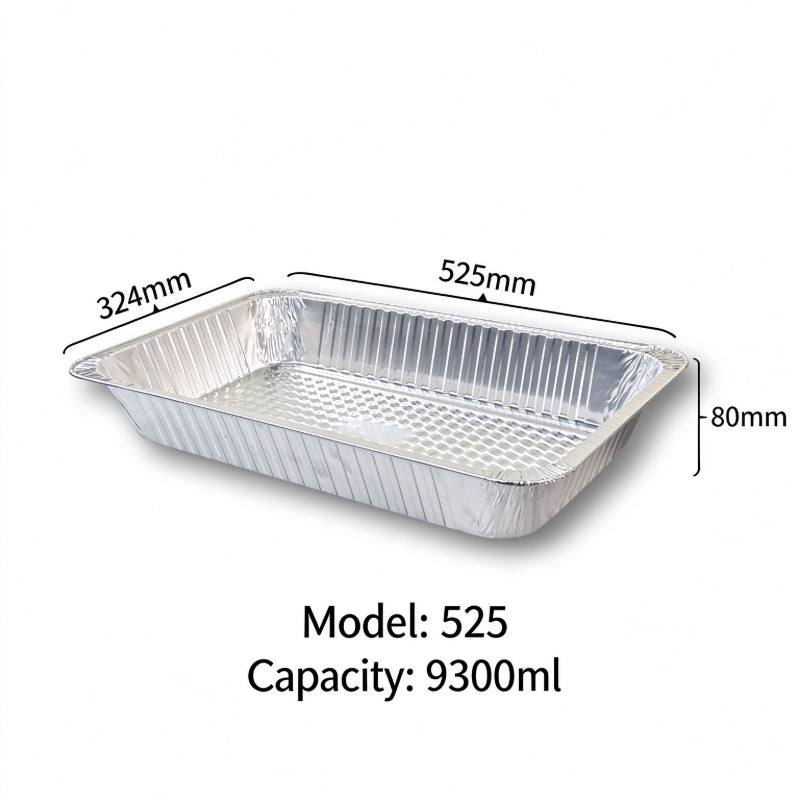 Aluminum foil container 9300ml full-size deep steam table pan