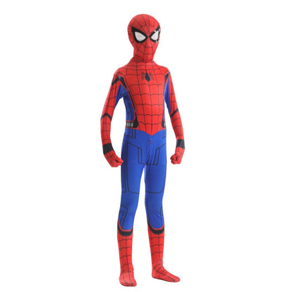 Spider-Man Far From Home Costume – Miles Morales Style Bodysuit for Men, Women, Boys & Girls, Halloween Superhero Outfit (Iron Spider/Amazing/No Way Home/Black/Symbiote/Spider-Gwen/Muscular/Black Panther, Sizes 100-190cm)