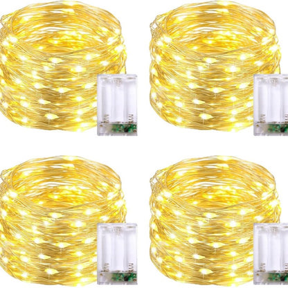 LED Copper Wire Light Strip with BatterWaterproof Twinkle String for Bubble Ball, Wedding Centerpiece, Party Decoration & Art Craft