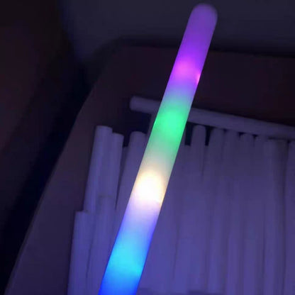 LED foam glow stick single four-color segmented steady illumination
