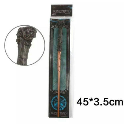 Harry Potter Light Up Wand – Voldemort & Hermione Magic Stick for Halloween Cosplay, Wizard Role Play Prop, Glowing Plastic