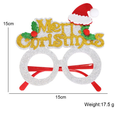 Christmas Party Glasses for Adults & Kids – New Festive Eyewear, Holiday Decoration Glasses for Xmas Gift & Celebration