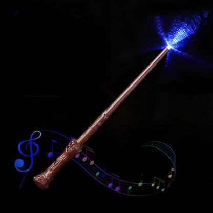 Harry Potter Light Up Wand – Voldemort & Hermione Magic Stick for Halloween Cosplay, Wizard Role Play Prop, Glowing Plastic