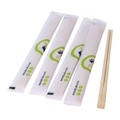 Japanese Tensoge Chopsticks - Tapered Tip Disposable Bamboo for Sushi & Fine Dining