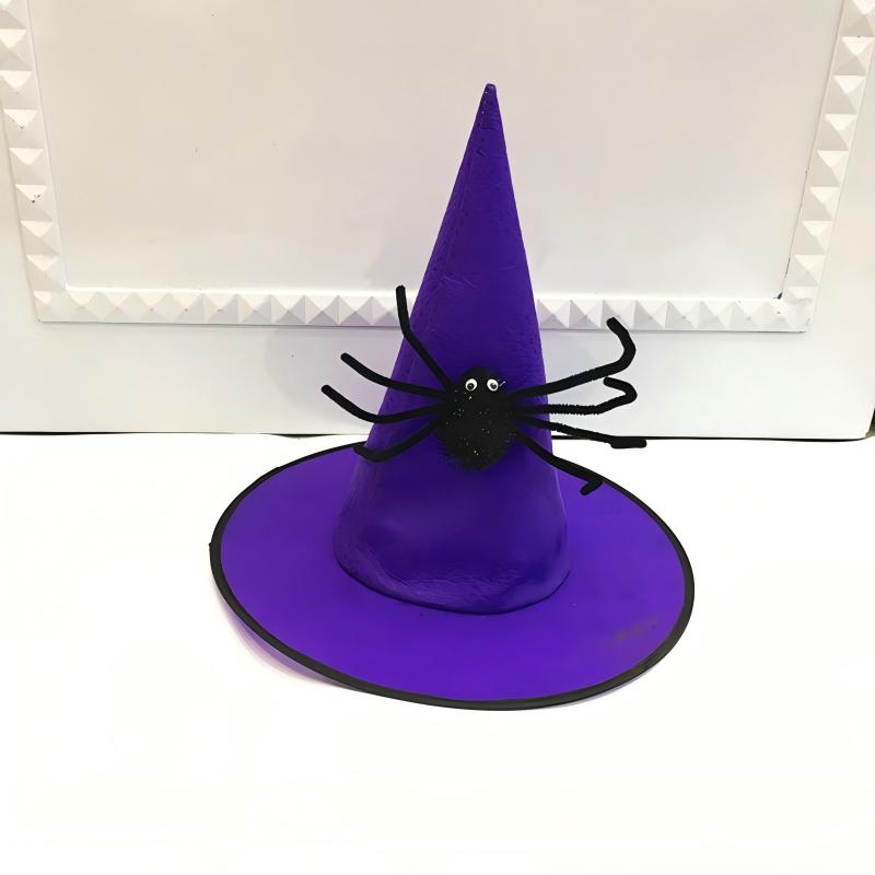 【2026 New】Halloween Witch Hats for Adults & Kids | 30+ Styles | Leather Rose Spider Wig Pirate Hats | Wholesale Mix & Match