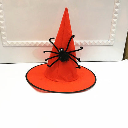 【2026 New】Halloween Witch Hats for Adults & Kids | 30+ Styles | Leather Rose Spider Wig Pirate Hats | Wholesale Mix & Match