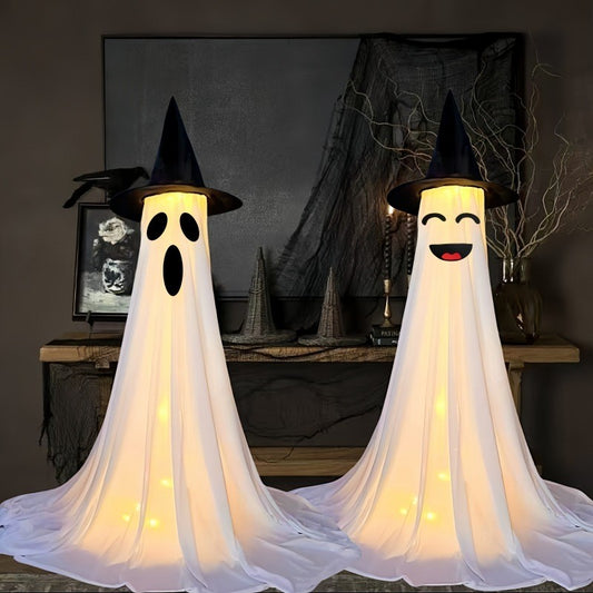 Halloween Inflatable Ghost Decoration | Outdoor Yard Standing Ghost | 120-165cm