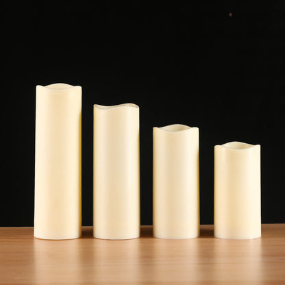 Outdoor waterproof PP LED candle standard 4-piece set