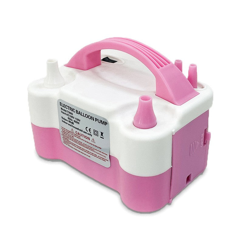 Dual Nozzle High Power Automatic Balloon Pump – Electric Air Inflator for Wedding, Party & Home Decoration