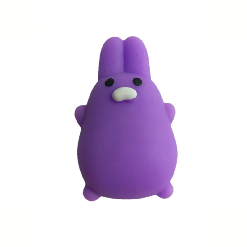 Factory Wholesale Plastic Animal Squishies, Cute Mochi-Style Kawaii Stress Relief Squishy Toys for Bulk Buyers