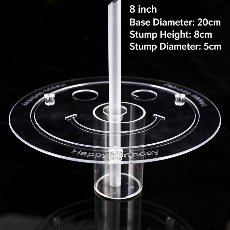 Plastic cake dowel stand - 8-inch wishing tree central support 5-set pack