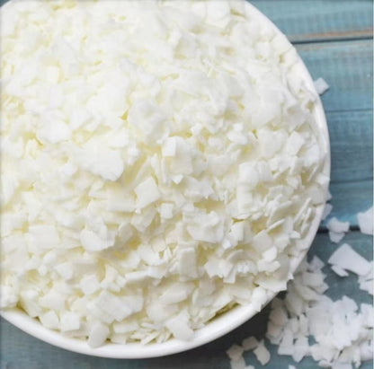 Pure Natural Soy Wax Flakes – Custom Blend Available, 25kg Bulk Bag for Professional Candle Making, Soy Container Wax