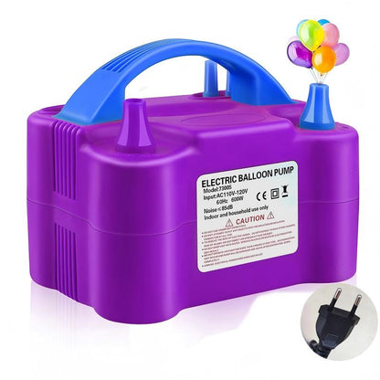 Dual Nozzle High Power Automatic Balloon Pump – Electric Air Inflator for Wedding, Party & Home Decoration