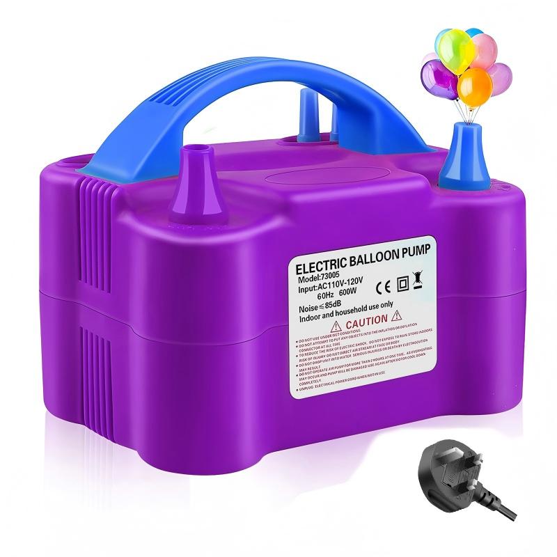 Dual Nozzle High Power Automatic Balloon Pump – Electric Air Inflator for Wedding, Party & Home Decoration