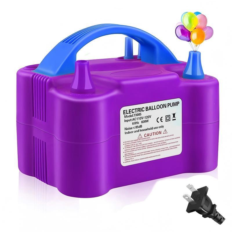 Dual Nozzle High Power Automatic Balloon Pump – Electric Air Inflator for Wedding, Party & Home Decoration