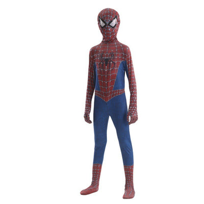 Spider-Man Far From Home Costume – Miles Morales Style Bodysuit for Men, Women, Boys & Girls, Halloween Superhero Outfit (Iron Spider/Amazing/No Way Home/Black/Symbiote/Spider-Gwen/Muscular/Black Panther, Sizes 100-190cm)