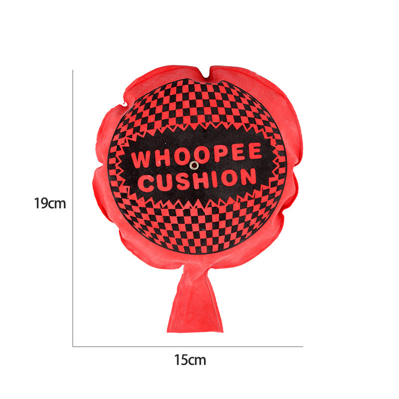 Fart Bag Whoopee Cushion – Prank Toy for April Fools & Halloween | Reusable Funny Gag Gift (Small 9cm / Medium 16cm / Large 20cm / XL 25cm, Red/Yellow/Green/Blue)