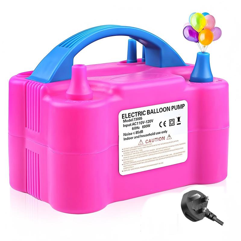 Dual Nozzle High Power Automatic Balloon Pump – Electric Air Inflator for Wedding, Party & Home Decoration