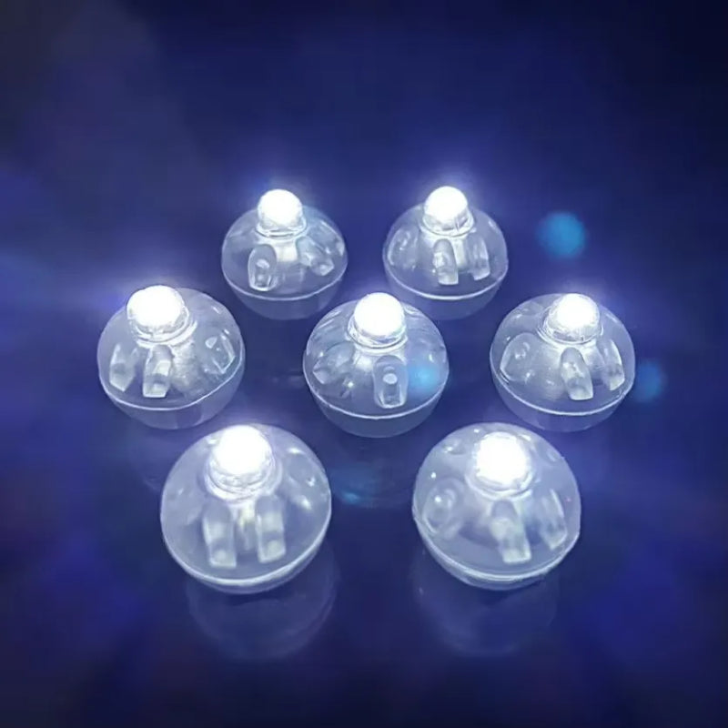 Round Shape Mini LED Balloon Lights, Warm White Wireless Paper Lantern Lamps for Christmas Wedding Party Decorations