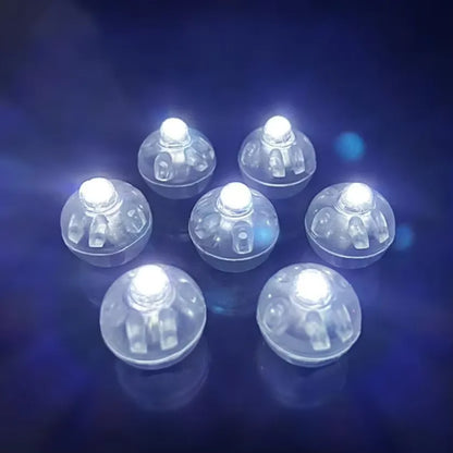 Round Shape Mini LED Balloon Lights, Warm White Wireless Paper Lantern Lamps for Christmas Wedding Party Decorations