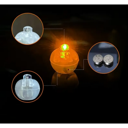 Round Shape Mini LED Balloon Lights, Warm White Wireless Paper Lantern Lamps for Christmas Wedding Party Decorations