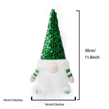 Rudolf Gnome Christmas Decoration – Lighted Gnome Figurine with Lantern, Premium Quality for Mantel, Shelf & Holiday Gift Exchange