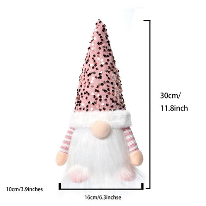 Rudolf Gnome Christmas Decoration – Lighted Gnome Figurine with Lantern, Premium Quality for Mantel, Shelf & Holiday Gift Exchange