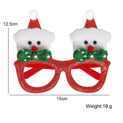 Christmas Party Glasses for Adults & Kids – New Festive Eyewear, Holiday Decoration Glasses for Xmas Gift & Celebration