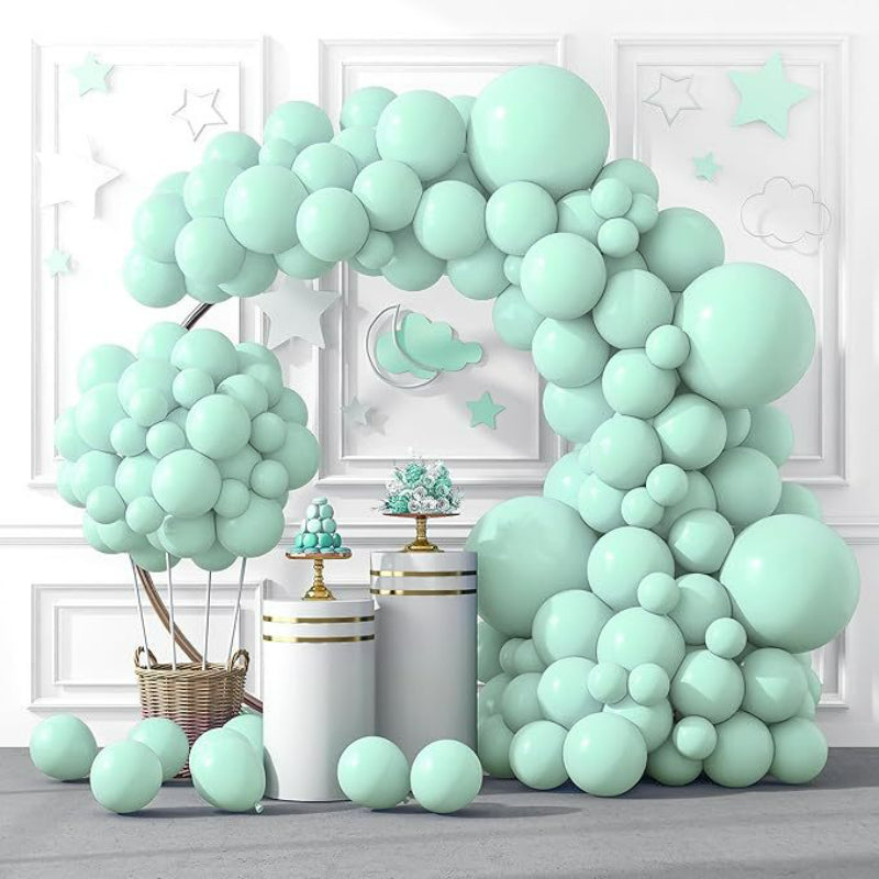 Balloon garland kit macaron tiffany blue pastel arch display