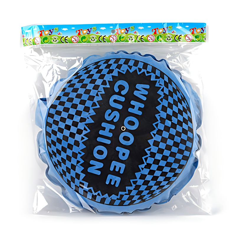 Fart Bag Whoopee Cushion – Prank Toy for April Fools & Halloween | Reusable Funny Gag Gift (Small 9cm / Medium 16cm / Large 20cm / XL 25cm, Red/Yellow/Green/Blue)