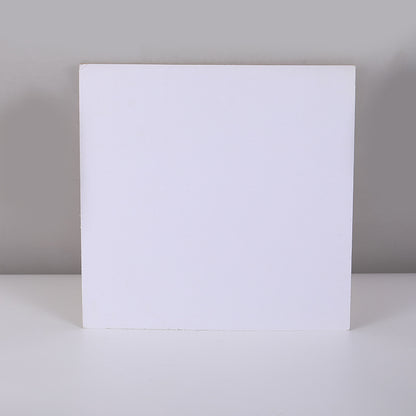 Square embossed cake board - Embossed white finish