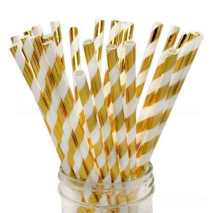 Black & Gold Birthday Party Supplies – Disposable Plates, Napkins, Cups & Tablecloth Set for Baby Boy or Girl Themed Celebration