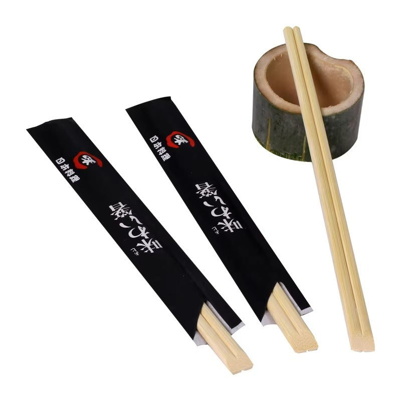 Japanese Tensoge Chopsticks - Tapered Tip Disposable Bamboo for Sushi & Fine Dining