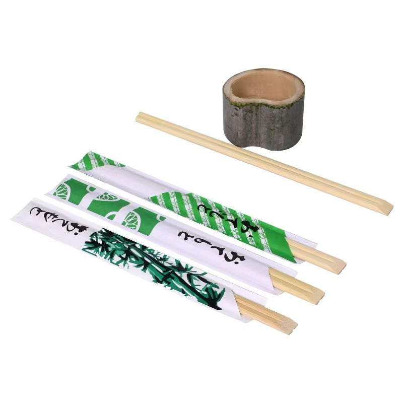 Japanese Tensoge Chopsticks - Tapered Tip Disposable Bamboo for Sushi & Fine Dining