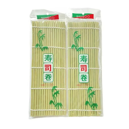 Eco-Friendly Bamboo Sushi Mat - Reusable & Easy-Clean Square Design