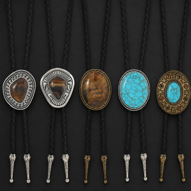 Western bolo ties multi-style group view