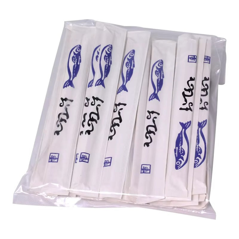 Wholesale Customizable Twin Bamboo Chopsticks for Takeout & Catering