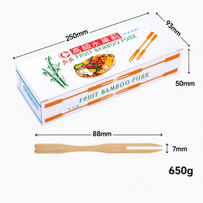 Bamboo fruit pick eight hundred pack large paper carton