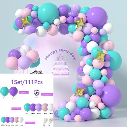 Blue Theme Latex Balloons – Grand Opening & Wedding Decoration Set, Party Supplies for Birthday, Bridal Shower & Corporate Event, Wholesale