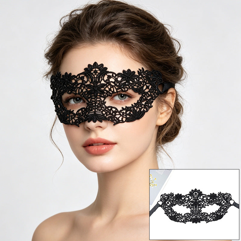 Venetian lace mask regal queen tiara with scrolled arches