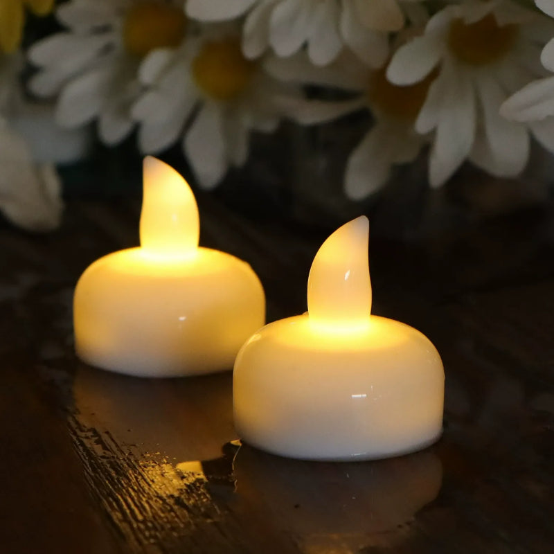 Floating LED candle waterproof water-activated sensor bottom