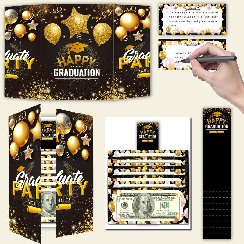 Graduation Money Pull Box | Surprise Gift Box Cash Dispenser | 2026 Party Decoration