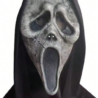 White scream ghost mask, bulk Halloween costume masks